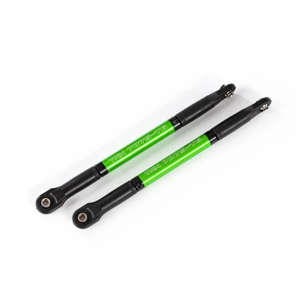 Traxxas Push rods, Aluminium (green-anodized) (2) (assembled with rod ends)