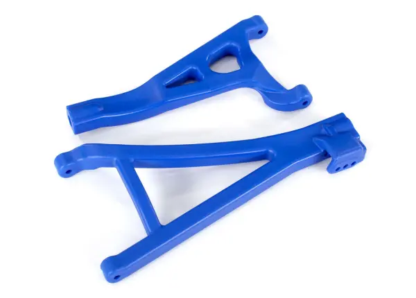 Traxxas Suspension arms, blue, front (right), heavy duty (upper (1) / lower (1) &mdash; image 2 of 2
