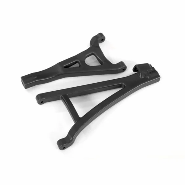 Traxxas E REVO 2.0 Suspension arms front (left) heavy duty (upper (1)/ lower (1)