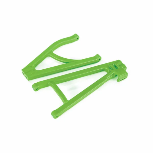Traxxas Suspension arms, green, rear (left), heavy duty, adjustable wheelbase (upper (1) / lower (1)