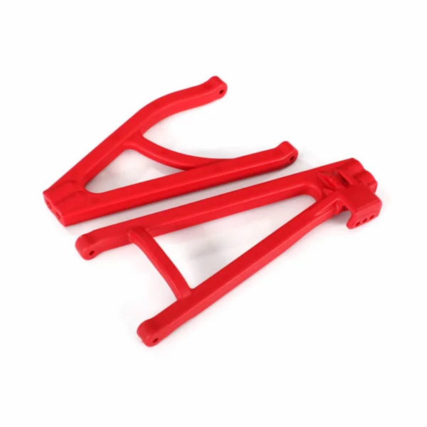 Traxxas Suspension arms, red, rear (left), heavy duty, adjustable wheelbase (upper (1) / lower (1)