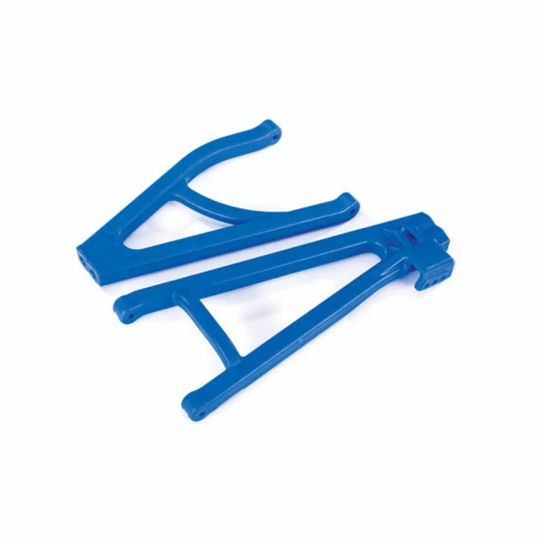 Traxxas Suspension arms, blue, rear (left), heavy duty, adjustable wheelbase (upper (1) / lower (1) ** CLEARANCE **