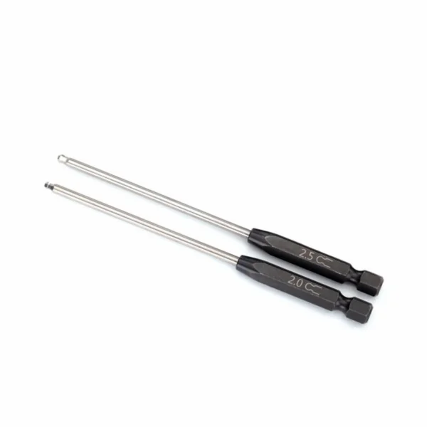 Traxxas Speed Bit Set, hex driver, 2 Piece ball-end (20mm, 25mm), 1 / 4in drive