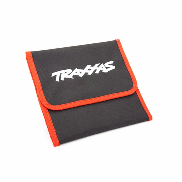 Traxxas EMPTY Tool Pouch - Red (Custom Embroidered with Traxxas Logo)