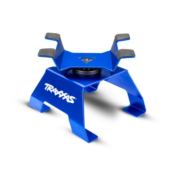 Traxxas 1:10 - 1:18 Aluminium RC Car/Truck Stand - Blue — image 10 of 10