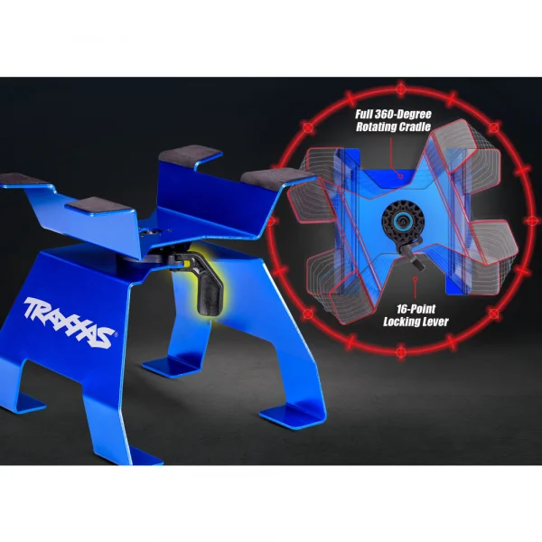 Traxxas X-Truck Aluminium Stand - Blue