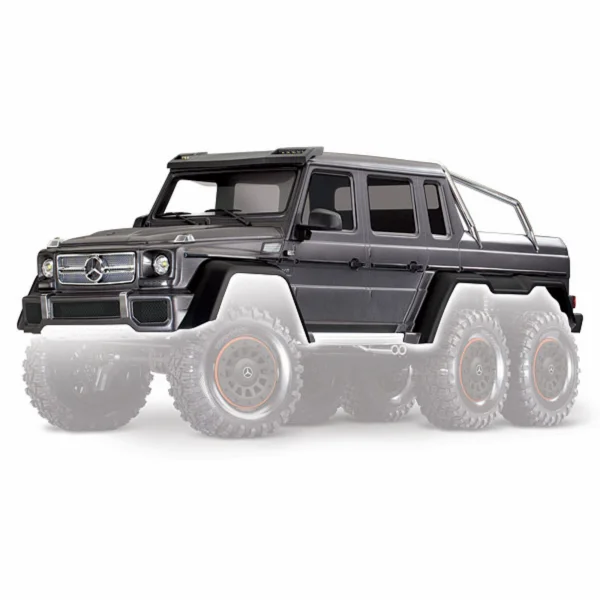 Traxxas Body Mercedes-Benz G 63 complete (matte graphite metallic) (includes grille side mirrors door handles windshield wipers) ** CLEARANCE **