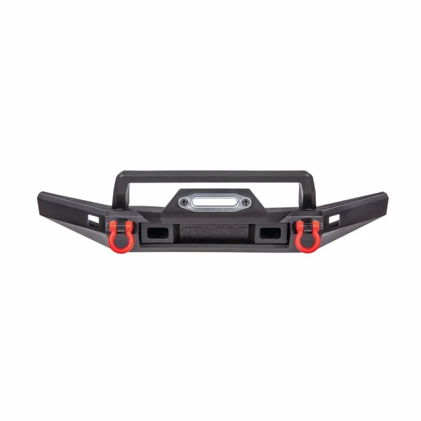 Traxxas Bumper, front, winch, TRX-4 Sport (includes bumper mount, D-Rings, fairlead, hardware) (fits TRX-4 Sport with 8855 winch) (191mm wide)