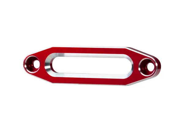 Traxxas Fairlead, winch, Aluminium (red-anodized) (use with front bumpers 8865, 8866, 8867, 8869, or 9224) — image 2 of 2