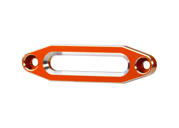 Traxxas Fairlead, winch, Aluminium (orange-anodized) (use with front bumpers 8865, 8866, 8867, 8869, or 9224) &mdash; image 2 of 2