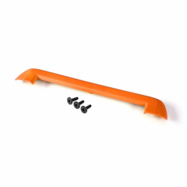 Traxxas Tailgate protector orange/ 3x15mm flat-head screw (4)