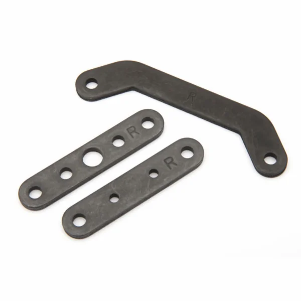 Traxxas Bulkhead tie bar rear upper (1)/ lower front (1)/ lower rear (1) (steel)