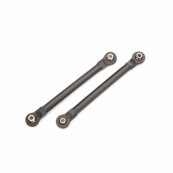 Traxxas Toe links molded composite 100mm (89mm center to center) (black) (2)