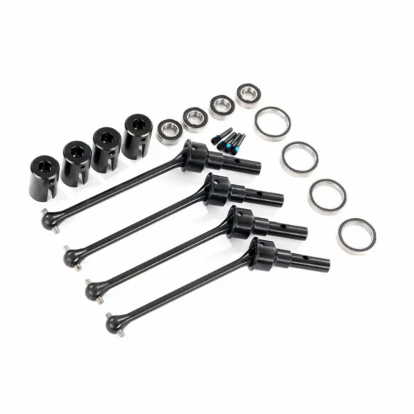 Traxxas Driveshafts steel constant-velocity (assembled) front or rear (4) (8654 8654G or 8654R required for a complete set) ** CLEARANCE **
