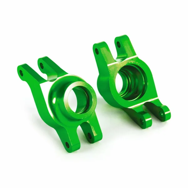 Traxxas Carriers stub axle (green-anodized 6061-T6 Aluminium) (rear) (2)