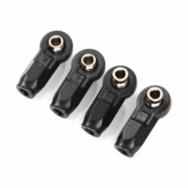 Traxxas Rod ends (4) (assembled with steel pivot balls) (replacement ends for 8547A, 8547R, 8547X, 8948A, 8948G, 8948R, 8948X, 8997A, 8997G, 8997R, 8997X)