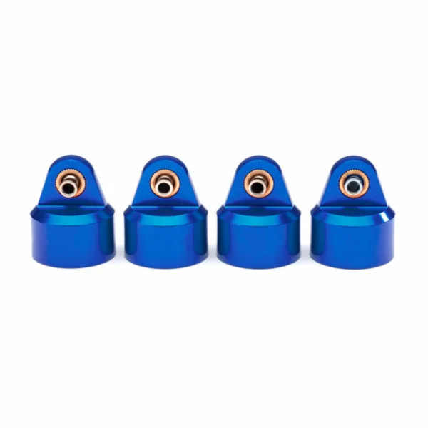Traxxas Shock caps Aluminium (blue-anodized) GT-MAXX Shocks (4)