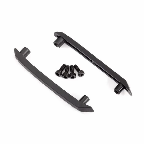 Traxxas Skid Plate, Roof (Body) (Black) / 3x8mm CS (4 pcs)