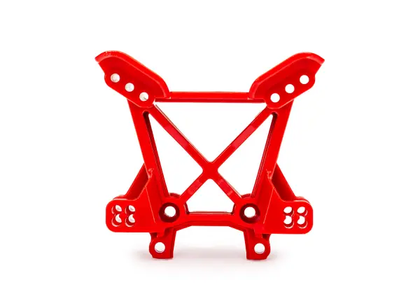 Traxxas Shock tower, front (red) &mdash; image 2 of 2