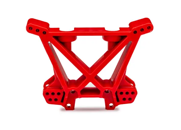 Traxxas Shock tower, rear (red) — image 2 of 2