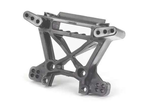 Traxxas Shock tower, front, extreme heavy duty, gray (for use with 9080 upgrade kit) — image 2 of 2