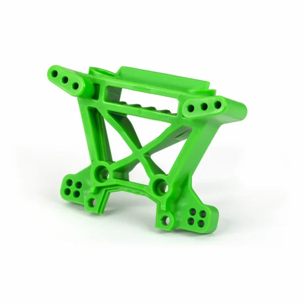 Traxxas Shock tower, front, extreme heavy duty, green (for use with 9080 upgrade kit)
