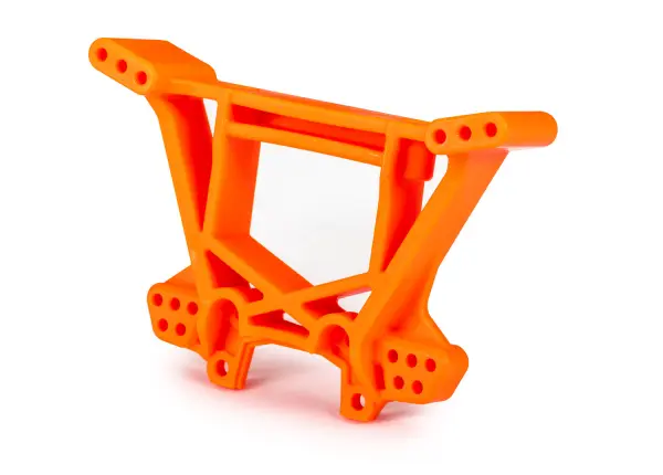 Traxxas Shock tower, rear, extreme heavy duty, orange (for use with 9080 upgrade kit) — image 2 of 2