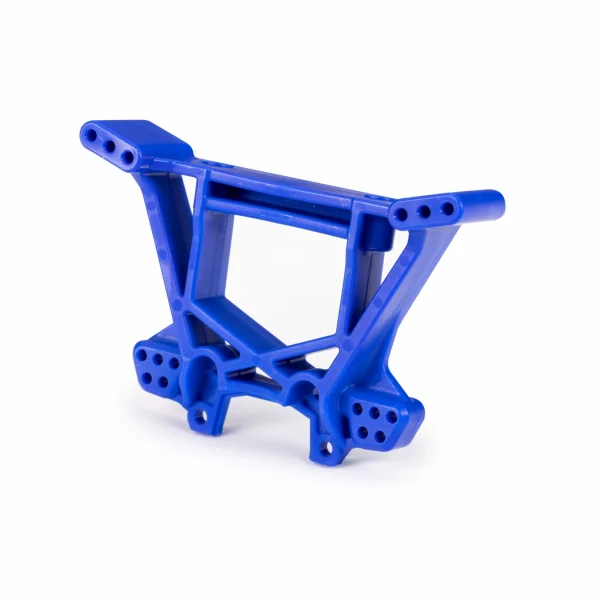 Traxxas Shock tower, rear, extreme heavy duty, blue (for use with 9080 upgrade kit)