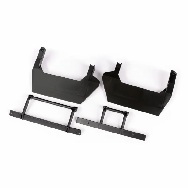Traxxas Bumper mounts (front + rear), side skirts (left + right)