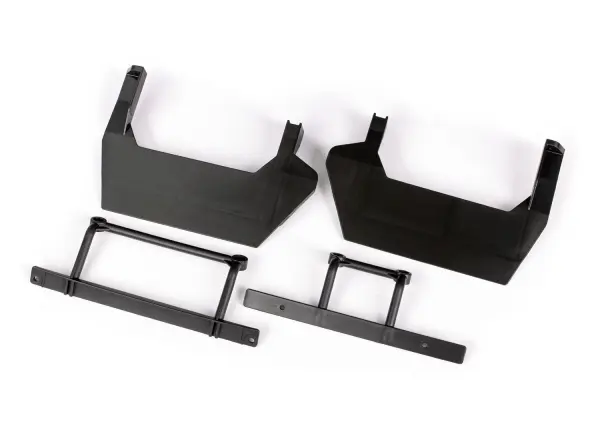 Traxxas Bumper mounts (front + rear), side skirts (left + right) — image 2 of 2
