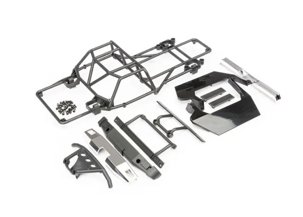Traxxas Body accessories kit, Bigfoot No. 8 (includes body support, front and rear bumpers, bumper mounts, side skirts (left + right), + mounting hardware) — image 2 of 2
