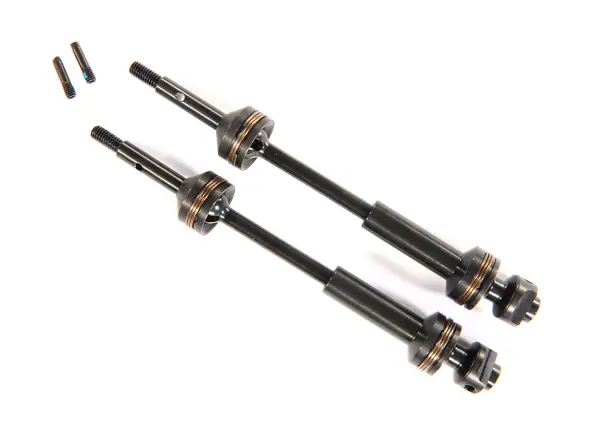 Traxxas Heavy Duty Steel Splined Rear Driveshafts (Complete Assembly) (2) &mdash; image 2 of 2