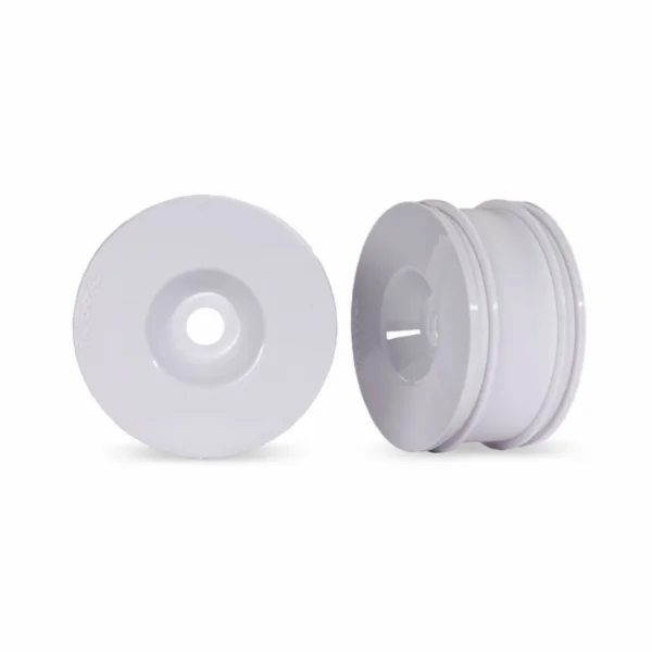 Traxxas 3.0 White Dished Wheels (2)