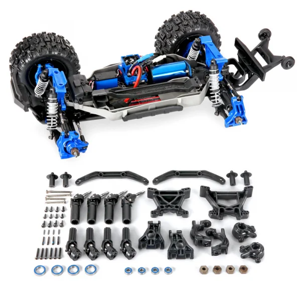 Traxxas Outer Driveline + Suspension Upgrade Kit, extreme heavy duty, orange ** CLEARANCE **