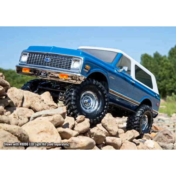 Traxxas TRX-4 1972 Blazer Body Kit - Blue/White Pre Painted (313mm WB)