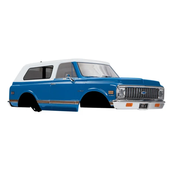 Traxxas TRX-4 1972 Blazer Body Kit - Blue/White Pre Painted (313mm WB)