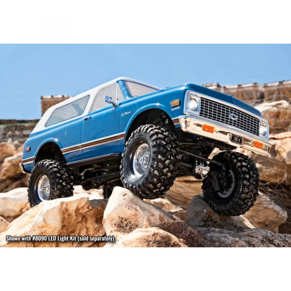 Traxxas TRX-4 1972 Blazer Body Kit - Blue/White Pre Painted (313mm WB)