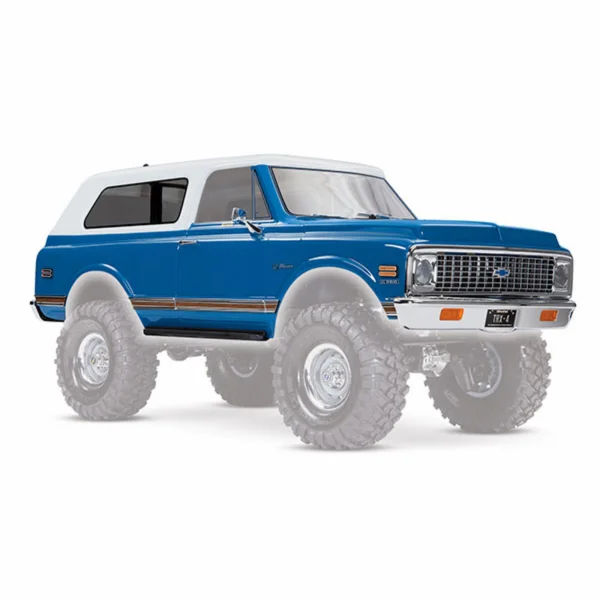 Traxxas TRX-4 1972 Blazer Body Kit - Blue/White Pre Painted (313mm WB)