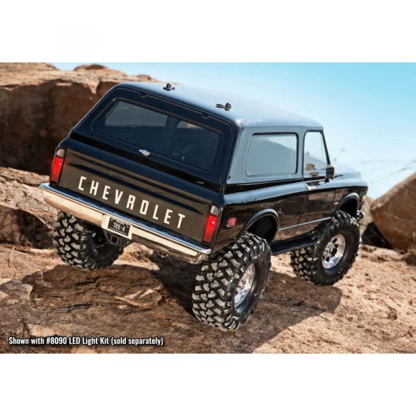 Traxxas TRX-4 Chevrolet Blazer 1969 Bodyshell - Black, Complete (313mm WB)