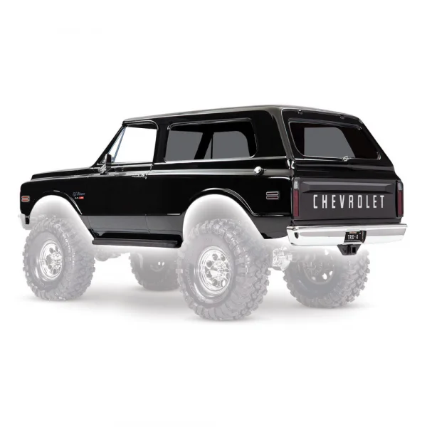 Traxxas TRX-4 Chevrolet Blazer 1969 Bodyshell - Black, Complete (313mm WB)