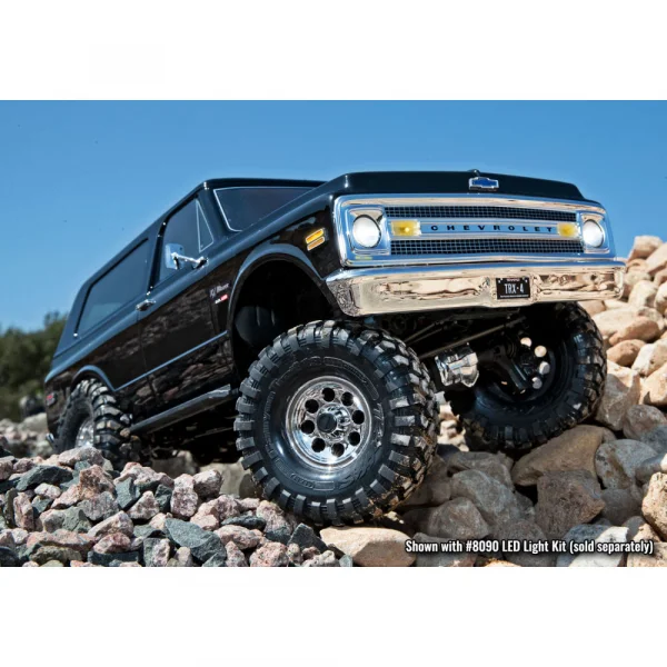 Traxxas TRX-4 Chevrolet Blazer 1969 Bodyshell - Black, Complete (313mm WB)