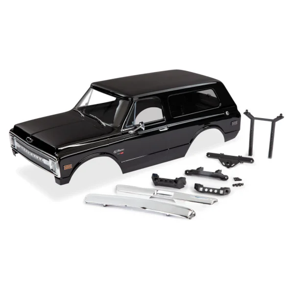 Traxxas TRX-4 Chevrolet Blazer 1969 Bodyshell - Black, Complete (313mm WB)