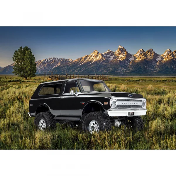 Traxxas TRX-4 Chevrolet Blazer 1969 Bodyshell - Black, Complete (313mm WB)