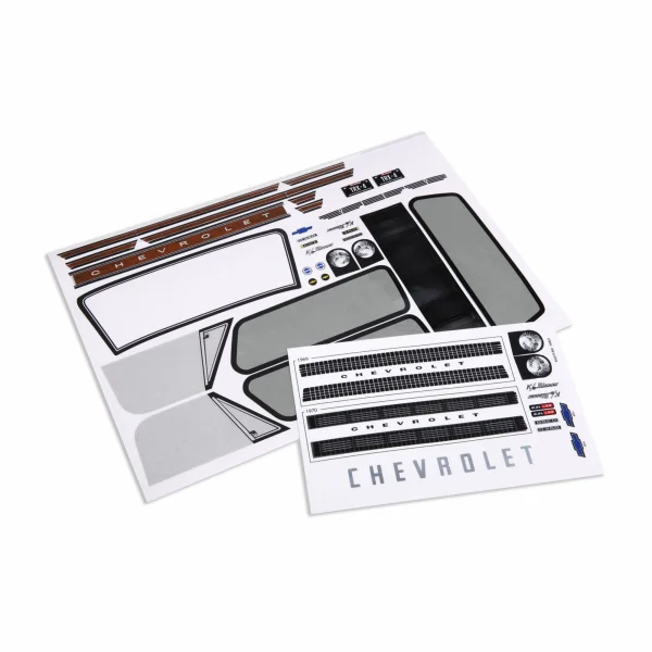 Traxxas Decal sheets, Chevrolet Blazer (1969 -1972)