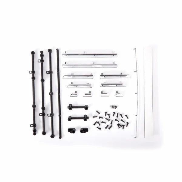 Traxxas Side trim, Chevrolet Blazer (1972), left + right/ rear trim, upper + lower/ retainers, left, right + rear/ 26x8 BCS (23)/ 16x5 BCS (self-tapping) (5) (fits 9111 body)