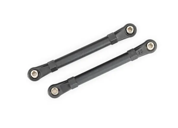 Traxxas Toe links (moulded composite) (75mm centre to center) (2) (assembled with hollow balls) (for use with 9182 upgrade kit) &mdash; image 2 of 2