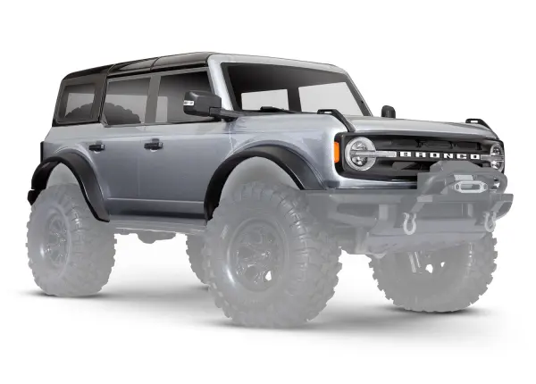 Traxxas Ford Bronco (2021) Body, Iconic Silver — image 2 of 2