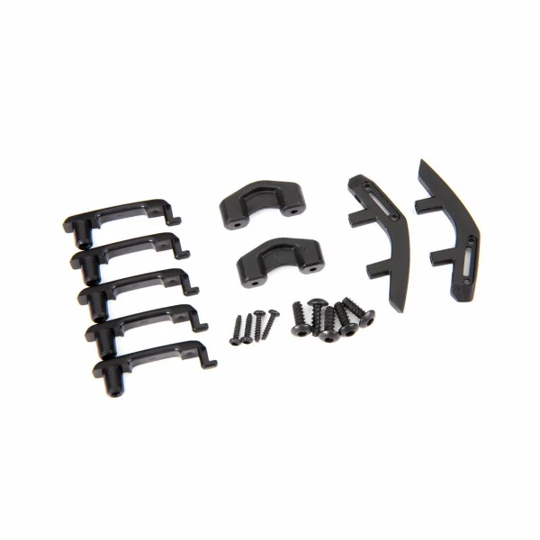 Traxxas Door handles, left + right/ trail sights, left + right/ trail sight retainers (2)/ 26x8 BCS (4)/ 16x7 BCS (self-tapping) (4) (fits 9211 body)