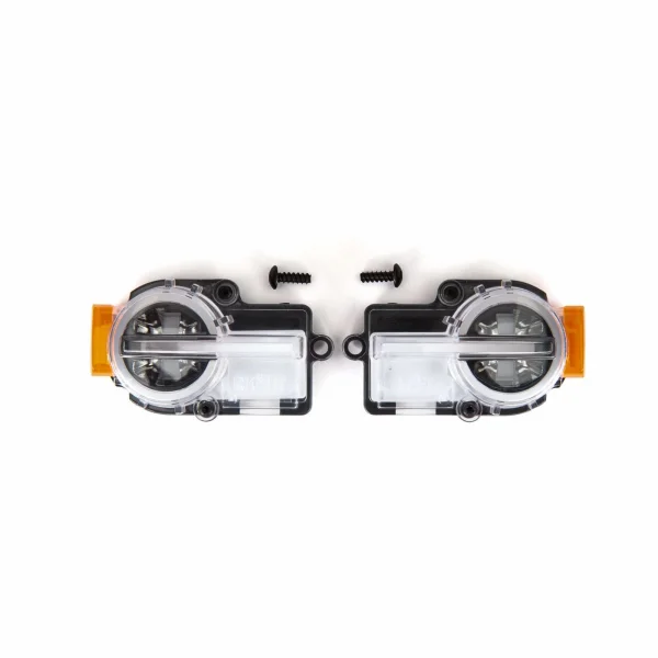 Traxxas Headlight assembly, complete (2)/ 26x8mm BCS (2) (fits 9211 body)