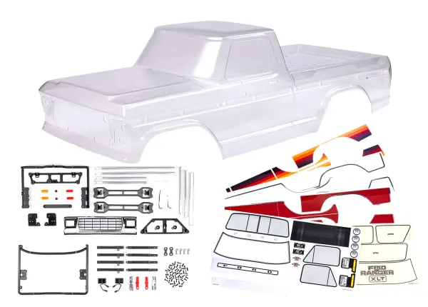 Traxxas 1979 Ford F-150 Clear Unpainted Bodyshell — image 2 of 2